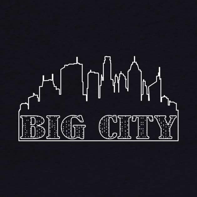 Big City Skyline - City Silhouette by Hariolf´s Mega Store